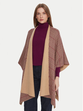 United Colors Of Benetton United Colors Of Benetton Пончо 112HEU01N Бежевий Regular Fit