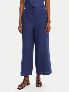 Marella Marella Pantaloni culotte Silvana 2515131022 Albastru Regular Fit