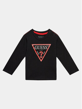 Guess Guess Halenka N84I24 K8HM0 Černá Regular Fit
