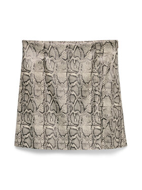 Vero Moda Vero Moda Krilo iz umetnega usnja Nelly 10336982 Bež Slim Fit
