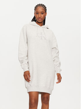 Calvin Klein Jeans Calvin Klein Jeans Hétköznapi ruha Chenille J20J224685 Szürke Relaxed Fit