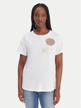 Liu Jo Liu Jo Tricou WA6413 JS904 Alb Regular Fit