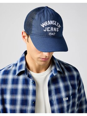 Wrangler Wrangler Sukienka TRUCKER CAP Niebieski