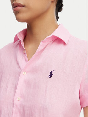 Polo Ralph Lauren Polo Ralph Lauren Πουκάμισο 211973366501 Ανοιχτό ροζ Regular Fit