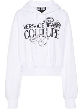 Versace Jeans Couture Versace Jeans Couture Bluza 76HAIG00 76DP314 Biały Regular Fit