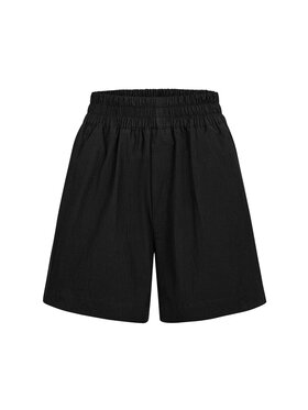 Duende Duende Szorty materiałowe Harlow Shorts Czarny Regular Fit
