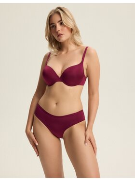 Esotiq Esotiq Biustonosz push-up 43895 Bordowy