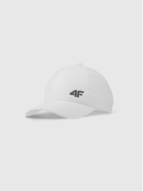 4F 4F Czapka z daszkiem 4FJWSS25ACABU386-10s Biały