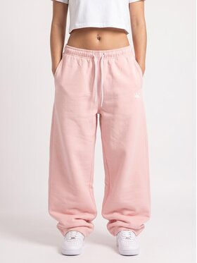 Jigga Wear Jigga Wear Spodnie dresowe Szerokie 133091 Różowy Regular Fit