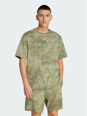 adidas adidas Koszulka techniczna 162152 Zielony Regular Fit