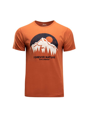 Fjällräven Fjällräven T-Shirt F87053-243_XL Pomarańczowy Regular Fit