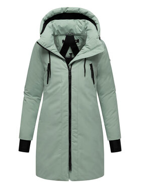 Navahoo Navahoo Kurtka zimowa Winterzart Zielony Regular Fit