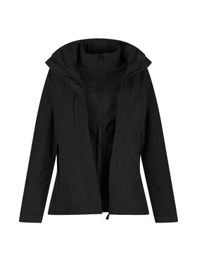 Regatta Regatta Kurtka przeciwdeszczowa RG2173 Czarny Double Fit