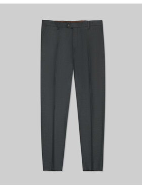 Borgio Borgio Spodnie garniturowe zogno Zielony Slim Fit