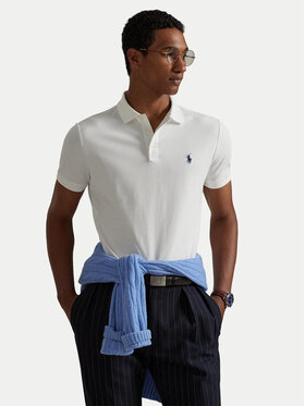 Polo Ralph Lauren Polo Ralph Lauren Polokošile 710941439002 Bílá Custom Slim Fit