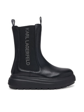 KARL LAGERFELD KARL LAGERFELD Gležnjarji Chelsea Katya KL46660 Črna