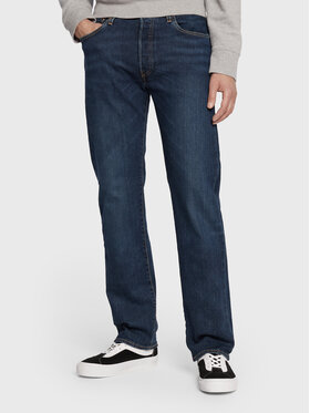 Levi's® Levi's® Jeans hlače 501® 00501-3199 Mornarsko modra Straight Leg