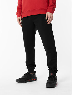 4F 4F Sporta bikses 4FAW23TTROM451 Melns Regular Fit