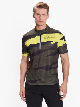 CMP CMP Velo krekls 33N6797 Zaļš Regular Fit
