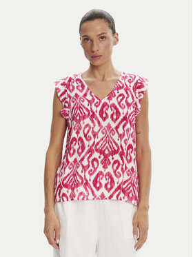 Pieces Pieces Bluză Nya 17147804 Roz Regular Fit
