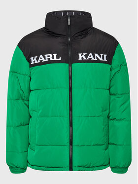 Karl Kani Karl Kani Zimné bundy Retro 6076822 Zelená Regular Fit