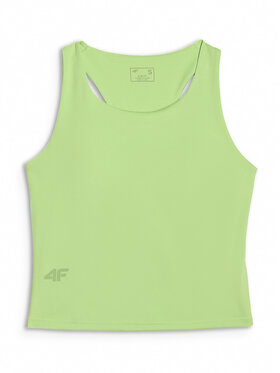 4F 4F Tank top MULTI ACTIVE Zielony Slim Fit