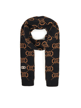 Liu Jo Liu Jo Sciarpa Sciapa Logo Monog 2F5004 M0300 Nero