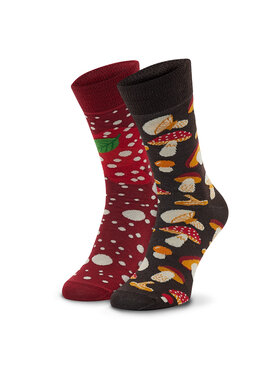 Zooksy Zooksy Visoke nogavice Unisex Mixtury Grzybowe Pisana
