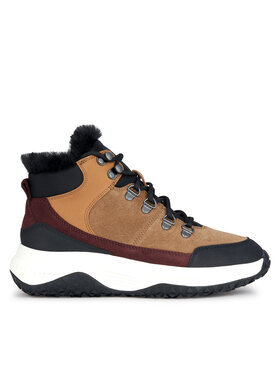 Geox Geox Sneakersy D Oliviera + Grip D36VNC 02232 CS69B Brązowy