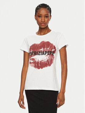 Patrizia Pepe Patrizia Pepe T-Shirt 8M1691/J256-W103 Bílá Regular Fit