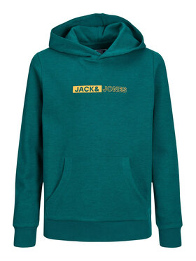 Jack&Jones Junior Jack&Jones Junior Bluza 12225210 Zielony Regular Fit