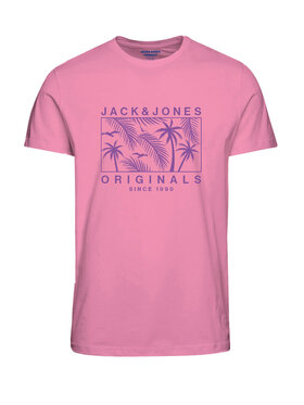 Jack&Jones Junior Jack&Jones Junior T-Shirt 12239435 Fioletowy Standard Fit