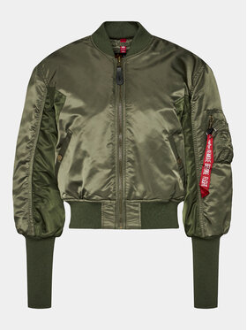 Alpha Industries Alpha Industries Bomber MA-1 Cyber 108008 Verde Regular Fit