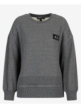 Armani Exchange Armani Exchange Mikina 6LYM57 YJBUZ 3998 Šedá Regular Fit