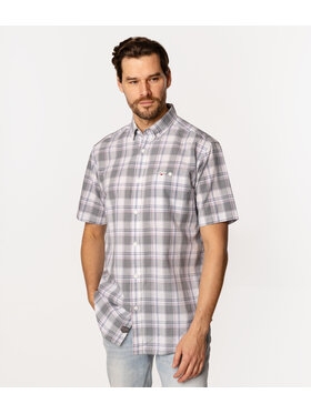 Lee Cooper Lee Cooper Koszula NEW TENBY2 KL05 Szary Comfort Fit