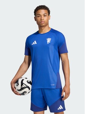 adidas adidas Koszulka techniczna 172331 Niebieski Slim Fit