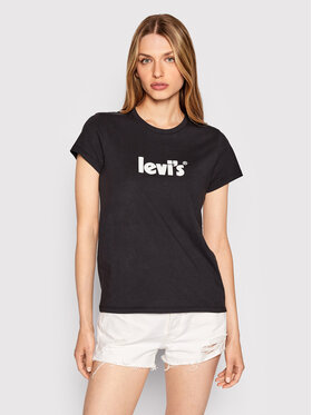 Levi's® Levi's® T-Shirt The Perfect 17369-1756 Czarny Regular Fit