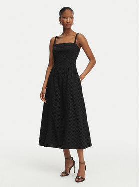 Guess Guess Sommerkleid W6GK44 W1884 Schwarz Regular Fit