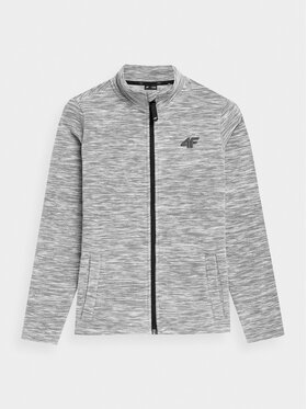4F 4F Флісовий реглан 4FJAW23TFLEM105 Сірий Regular Fit