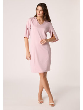 QUIOSQUE QUIOSQUE Každodenné šaty QUIOSQUE 4SN007540 Ružová Regular Fit