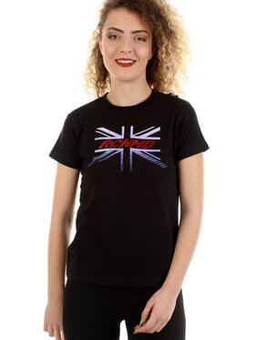 John Richmond John Richmond T-Shirt q-roa-22028 Czarny Regular Fit