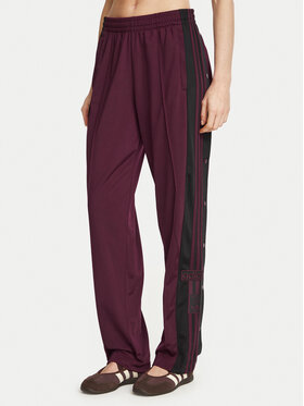 adidas adidas Spodnji del trenirke Adibreak Track Tracksuit Bottoms KT0029 Bordo rdeča Regular Fit