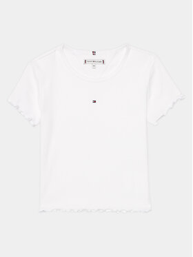 Tommy Hilfiger Tommy Hilfiger T-shirt Essential KG0KG08138 Bijela Regular Fit