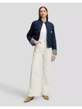 Lee Lee Jeansy STELLA Biały Wide Leg