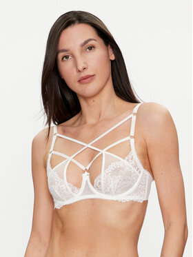 Hunkemöller Hunkemöller Сутиен с банели Anna 204531 Бял