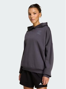 adidas adidas Bluza 158251 Szary Loose Fit