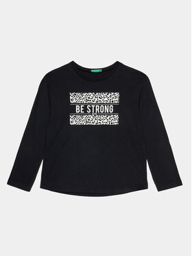 United Colors Of Benetton United Colors Of Benetton Блузка 3VR5C10EI Чорний Regular Fit