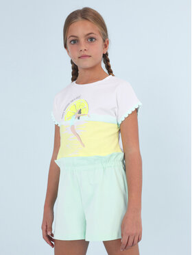 Mayoral Mayoral Komplet t-shirt i spodenki 6247 Kolorowy