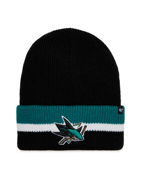 47 Brand 47 Brand Σκούφος NHL San Jose Sharks Split Cuff 47 H-SPLCC22ACE-BK Μαύρο