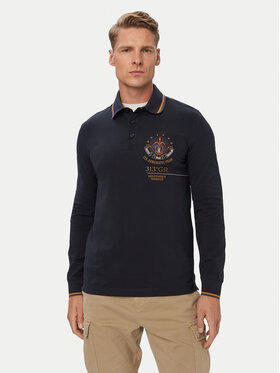 Aeronautica Militare Aeronautica Militare Polo majica 262PO1942UP00400 Mornarsko modra Regular Fit